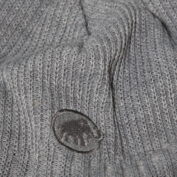 Шапка Mammut Sublime Beanie (; one size; platinum-alloy)